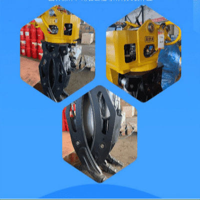 Sany Excavator খুচরা যন্ত্রাংশ 7 টন খননকারীর জন্য হাইড্রোলিক রোটারি উড গ্র্যাবার