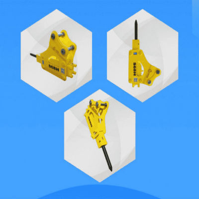 SYB40 Excavator খুচরা যন্ত্রাংশ SY55/60 এর জন্য হাইড্রোলিক ক্রাশিং হ্যামার