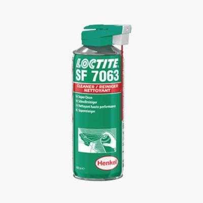 দ্রাবক টাইপ Loctite Sf 7063 ক্লিনার দ্রুত উদ্বায়ীকরণ কম অবশিষ্টাংশ 400ml