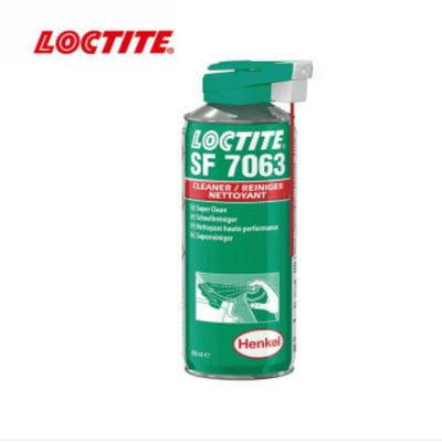 দ্রাবক টাইপ Loctite Sf 7063 ক্লিনার দ্রুত উদ্বায়ীকরণ কম অবশিষ্টাংশ 400ml