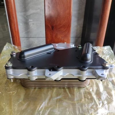 4133Y042 C7.1 C6.6 এর জন্য Perkins ইঞ্জিন যন্ত্রাংশ তেল রেডিয়েটর/কুলার সমাবেশ