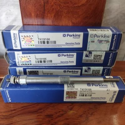 T419166 3054C পারকিন্স গ্লো প্লাগ বৈদ্যুতিক 12V পারকিন্স হিটার প্লাগ