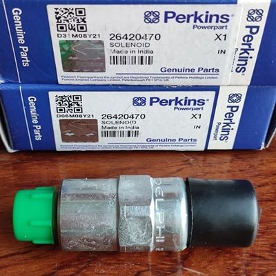 পারকিন্স C6.6 C7.1 Flameout 24v Solenoid ভালভ 26420470 28491679