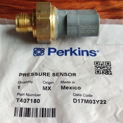 T407180 Perkins ইঞ্জিন যন্ত্রাংশ 320-3062 Perkins অয়েল প্রেসার সেন্সর