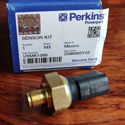 U5MK1088 274-6721 পারকিনস অয়েল প্রেসার সেন্সর C4.2 আসল এবং খাঁটি